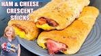 HAM & CHEESE CRESCENT STICKS Anytime Recipe using ...