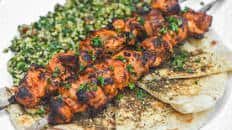 Harissa-marinated Chicken Skewers