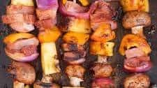 Hawaiian Ham Shish Kabob Recipe