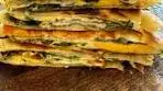 Healthy 🍏 | Spinach and Mozzarella Breakfast Quesadilla ...