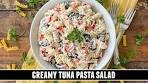 HEALTHY Creamy Tuna Pasta Salad | Seriously GOOD 20 ...