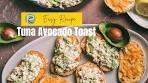 HEALTHY Tuna Avocado Toast - Breakfast or Lunch - Quick ...