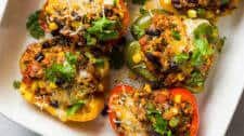 Healthy Turkey Stuffed Peppers