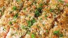 Herb Crusted Baked Salmon