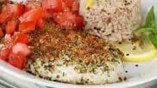 Herb Crusted Tilapia