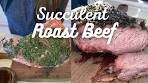 Herb crusted Tri Tip Roast Beef Recipe