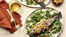 Herb-Roasted Trout with Buttery Almonds