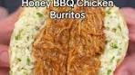 High-Protein Honey BBQ Chicken Burritos Recipe