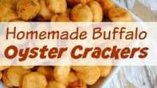 Homemade Buffalo Oyster Crackers