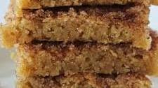 Homemade Churro Bars Recipe