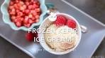 Homemade Frozen Kefir Ice Cream