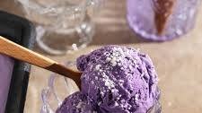 Homemade No-Churn Ube Ice Cream