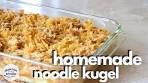 Homemade NOODLE KUGEL Recipe | Tradition in the Kitchen