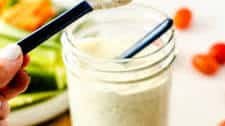 Homemade Ranch Kefir Salad Dressing