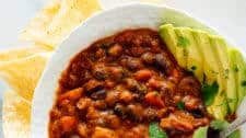 Homemade Vegetarian Chili