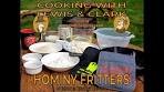 Hominy Fritters -- Cooking With Lewis & Clark