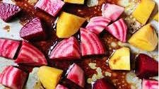 Honey Balsamic Roasted Beets