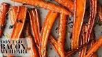 Honey Balsamic Roasted Carrots