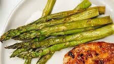 Honey Garlic Chicken and Asparagus