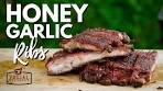 Honey Garlic Ribs Recipe - How To Cook Ribs On A Pellet Grill