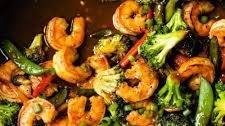 Honey Garlic Shrimp Stir Fry