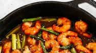 Honey Garlic Shrimp Stir Fry