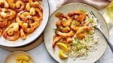 Honey-Garlic Shrimp with Scallions