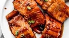 Honey Garlic Soy Glazed Salmon