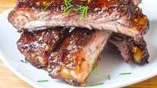 Honey Garlic Sticky Ribs