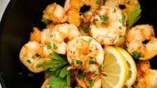 Honey Lemon Garlic Shrimp