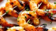 Honey Lemon Shrimp with Chili Butter Sauce