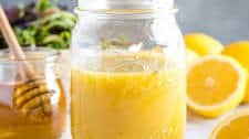 Honey Lemon Vinaigrette Salad Dressing