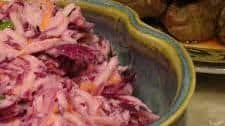 Horseradish Apple Parsnip Coleslaw