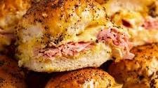 Hot Ham and Cheese Sliders