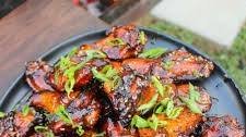 Hot Honey Garlic Wings