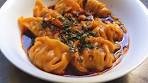 Hot & Spicy Chicken Gyoza Dumplings from Bibigo | Chili Oil ...