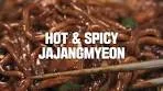 Hot & Spicy Jajangmyeon(Cookat) | Heard of Korean black ...