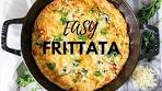 HOW TO MAKE A FRITTATA | Easy Veggie Frittata Recipe