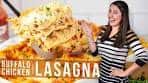 How to Make Buffalo Chicken Lasagna