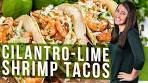 How to Make Cilantro-Lime Shrimp Tacos | The Stay At Home ...