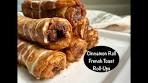 how to make Cinnamon Roll French Toast Roll Ups ready in ...