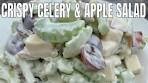 How to make Crispy Celery & Apple Salad/ Easy Celery Salad ...