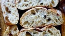 How To Make Fresh Homemade Ciabatta Bread