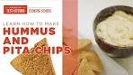 How to Make Hummus and Pita Chips with Christie Morrison
