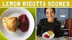 How To Make Lemon Ricotta Scones and Jam | DAIRY-FREE