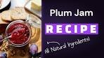 How to Make Plum Jam with Walnuts + Trick to Retain Vibrant ...