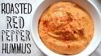 How to Make Roasted Red Pepper Hummus | Fablunch