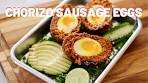 How to make Scotch Eggs with Chorizo Sausage