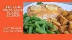 How to Make Sheet Pan Maple Dijon Glazed Salmon #salmon ...