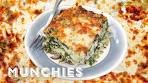 How To Make Spinach and Mushroom Lasagna